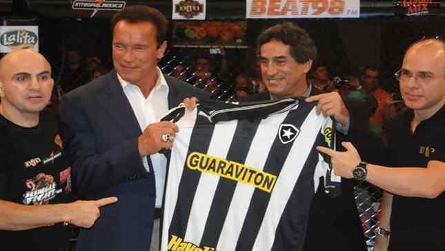 Arnold Scwarzenegger Botafogo