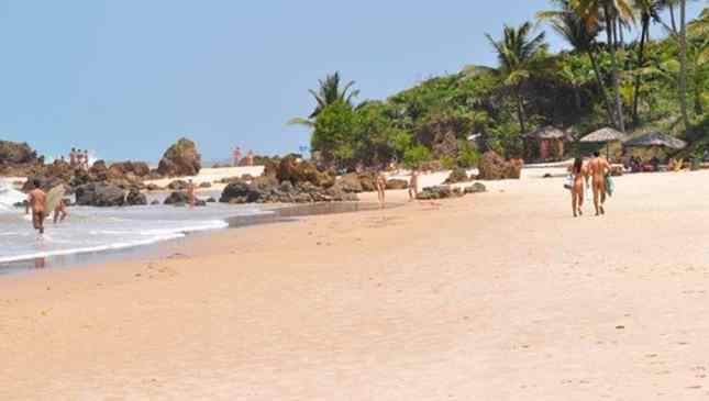 praias de nudismo