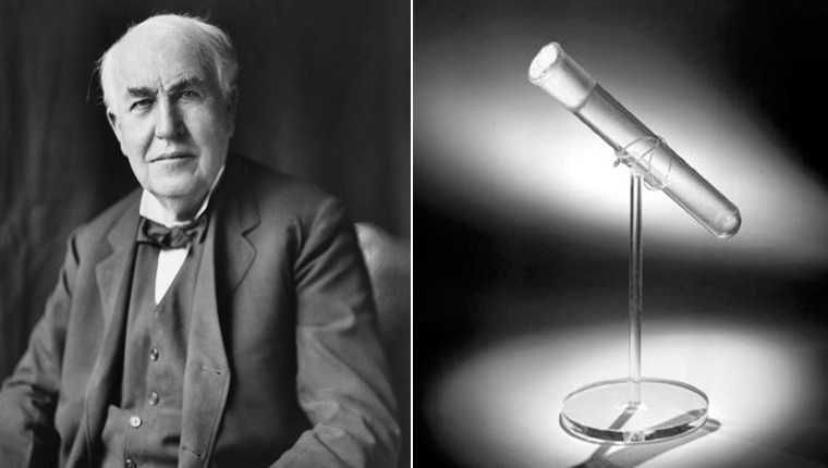 Última respiração de Thomas Edison