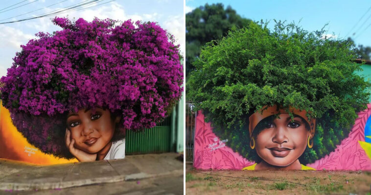 Artista brasileiro arte nos muros