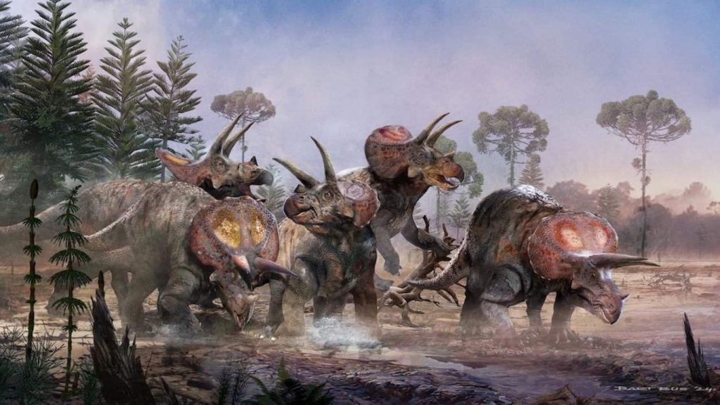 Cientistas revelam a primeira evidência de que o Triceratops viviam em rebanhos